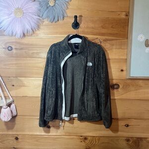The North face fleece jacket brown XL